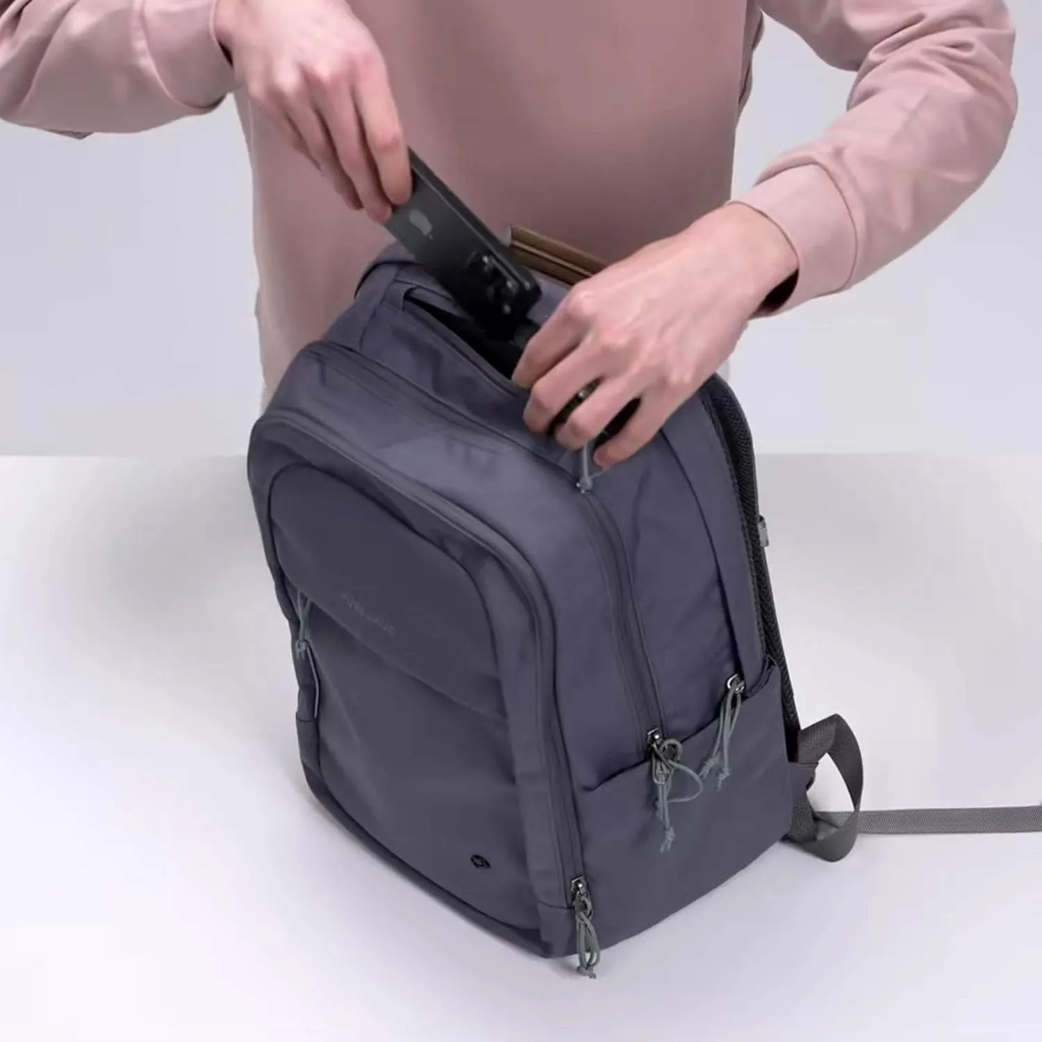 PUREVAVE YKK Zipper Travel Laptop Backpack for Men, and Women