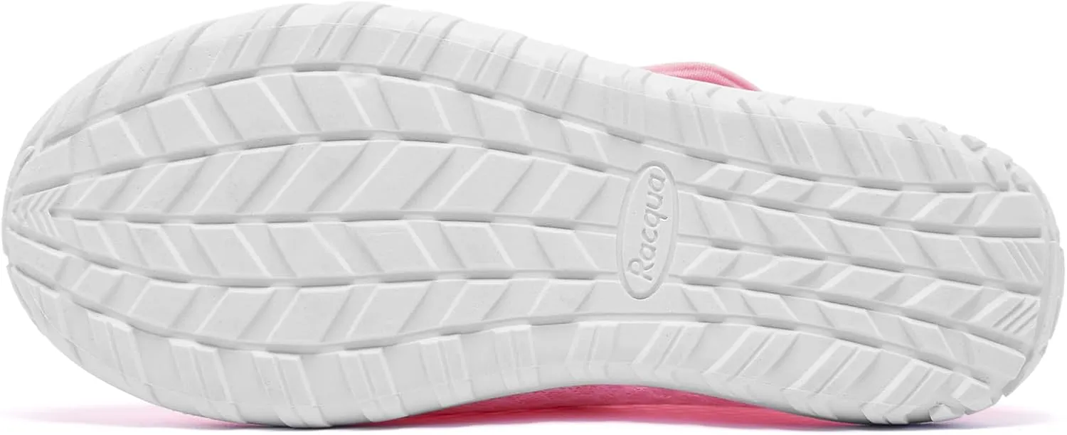 Racqua Boy's Girl's Kids Water Shoes Barefoot Swim Quick Dry Lightweight Sport Aqua Shoes(Little Kid/Big Kid)