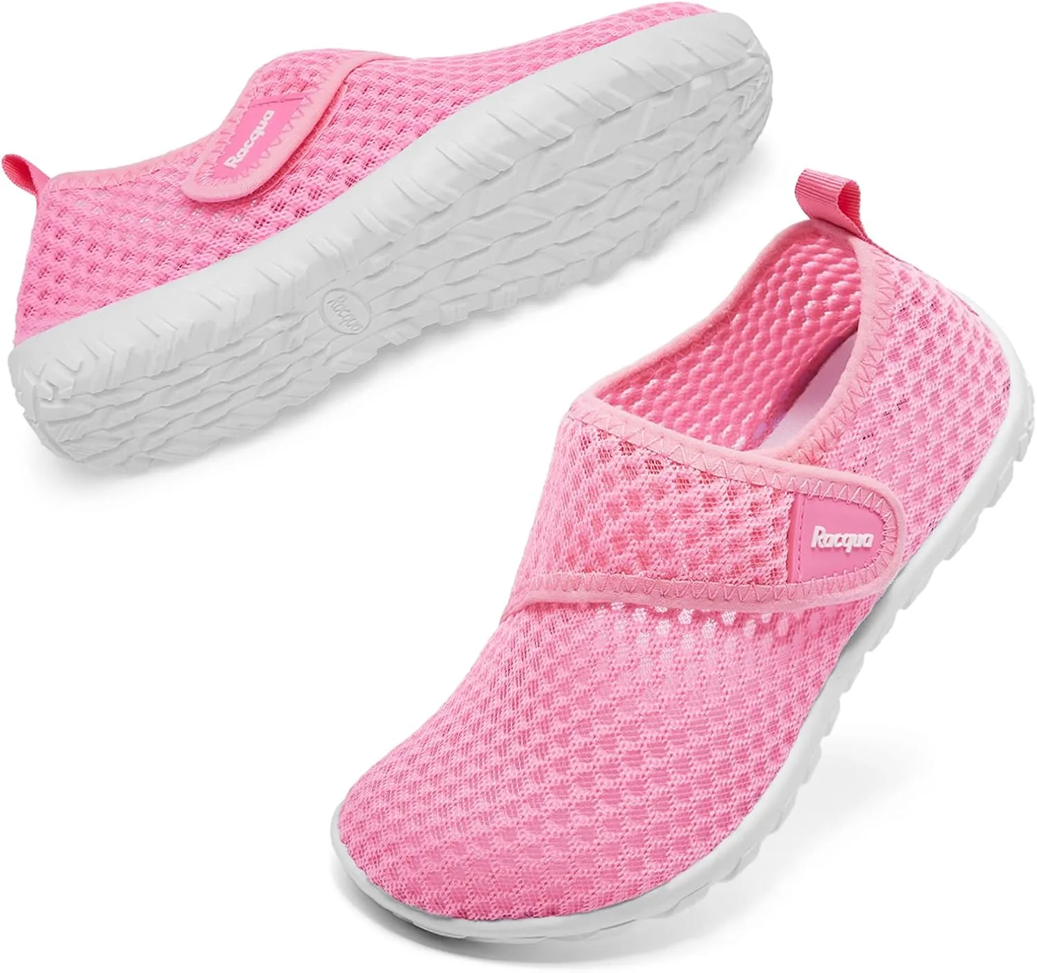 Racqua Boy's Girl's Kids Water Shoes Barefoot Swim Quick Dry Lightweight Sport Aqua Shoes(Little Kid/Big Kid)