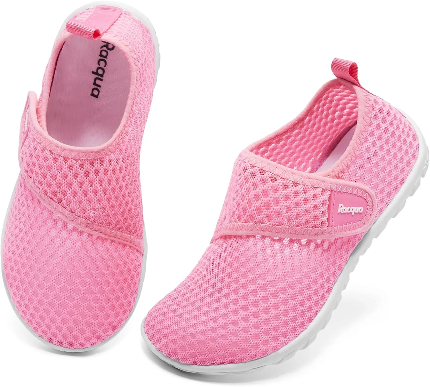 Racqua Boy's Girl's Kids Water Shoes Barefoot Swim Quick Dry Lightweight Sport Aqua Shoes(Little Kid/Big Kid)