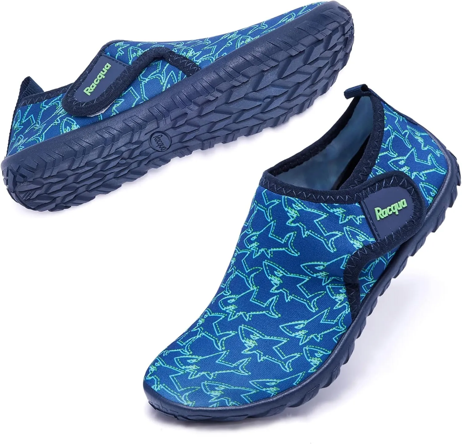 Racqua Boy's Girl's Kids Water Shoes Barefoot Swim Quick Dry Lightweight Sport Aqua Shoes(Little Kid/Big Kid)