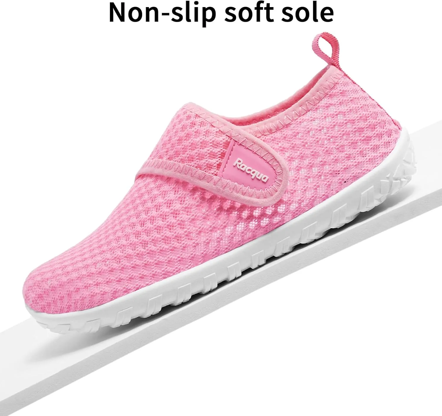 Racqua Boy's Girl's Kids Water Shoes Barefoot Swim Quick Dry Lightweight Sport Aqua Shoes(Little Kid/Big Kid)