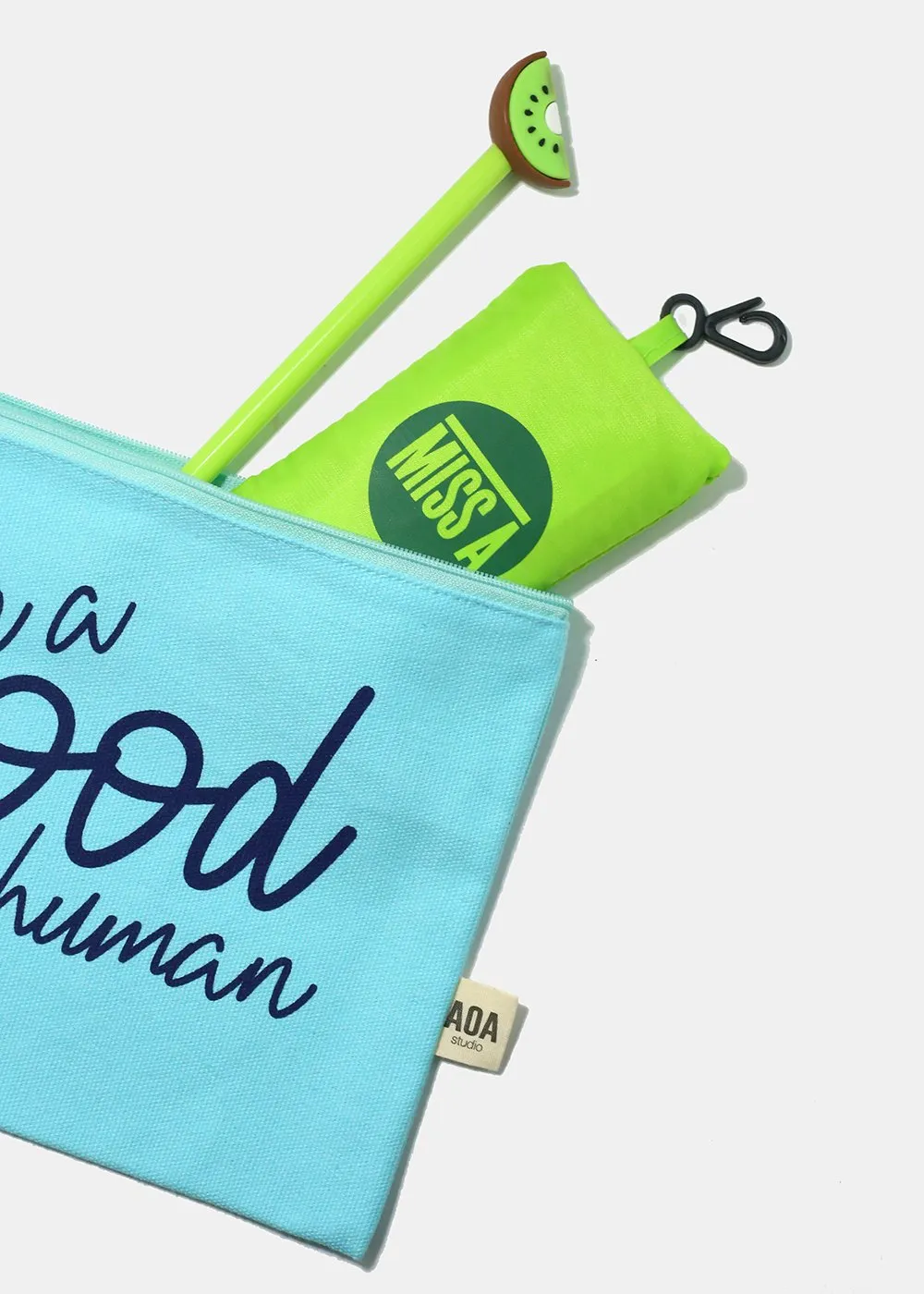 Re-Use Canvas Pouch - Good Human