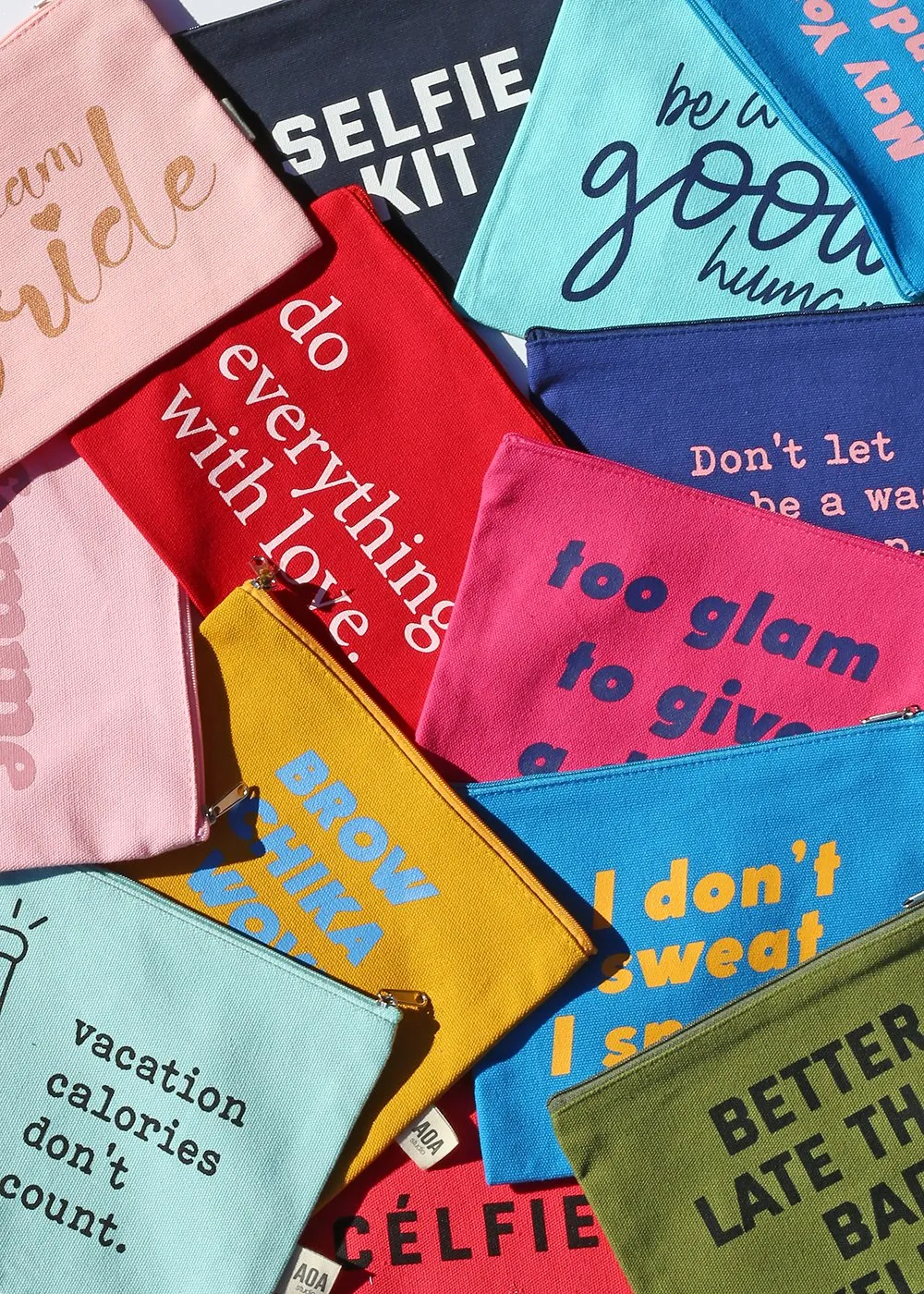 Re-Use Canvas Pouch - Good Human