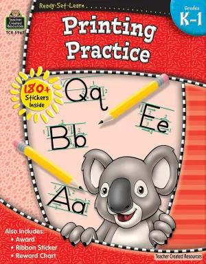 Ready-Set-Learn Printing Practice (Gr. K - 1)