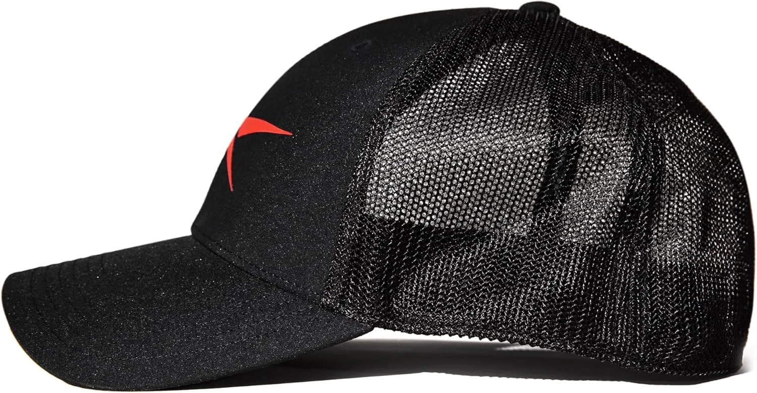 Reebok Elite Hat | Baseball Cap | Fitted | Six Panel Design | Stretch Mesh | Athletic | Sports | Performance | Breathable