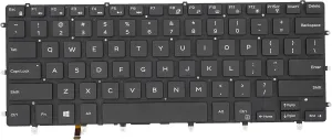 Replacement Keyboard for Dell XPS 15 9550 9560 9570, Precision 5510 5520 5530 5540 & inspiron 15 7558 7568 Laptop, Dell Precision 5510 Keyboard with Backlit US Layout P/N: 0VC22N 0GDT9F