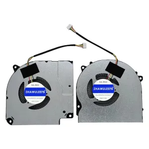 Replacement New Laptop CPU GPU Cooling Fan for CLEVO NH50EA NH50RA Series EGC-77110V1-0AH EFC-70110V1-0AH DC5V 0.5A Fan
