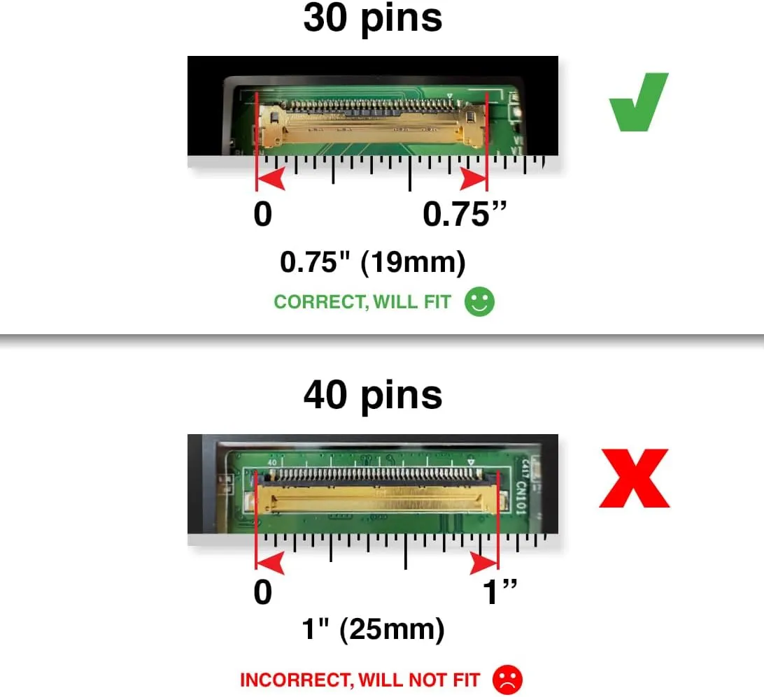 Replacement Screen for Medion AKOYA E6412T 30 Pins HD 1366x768 Matte LED LCD with Tools