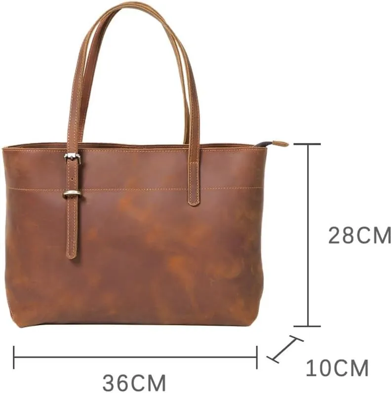 Retro Ladies Shoulder Bag Handbag Briefcase Computer Bag