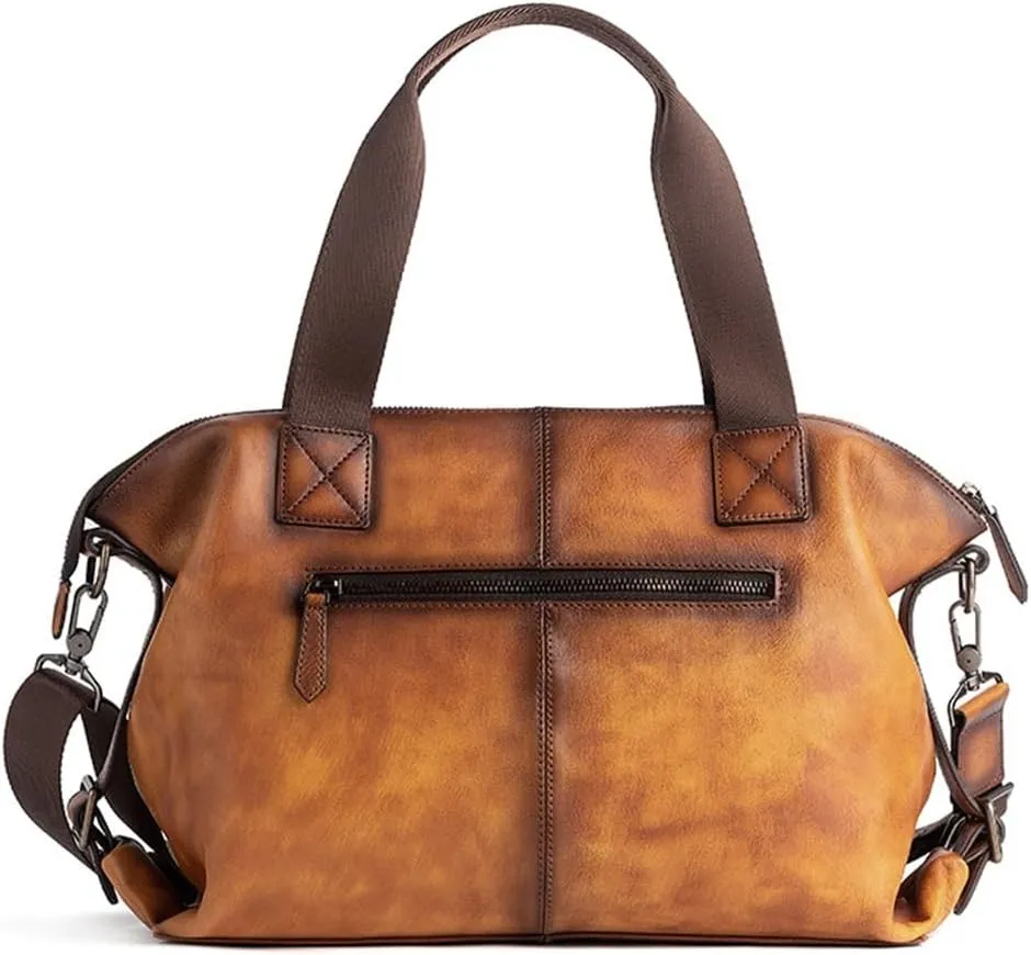 Retro Men's Travel Bag Crossbody Bag Casual Multifunctional Large Capacity Outdoor Handbag Satchel