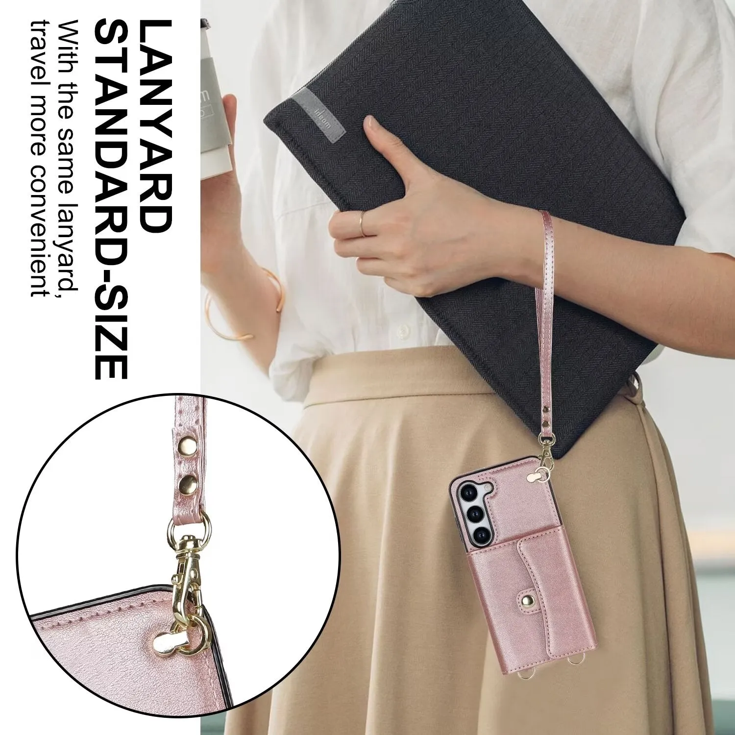RFID Block Multi Functional Case For Samsung Galaxy S24 S23 S22 21 20 Ultra G7