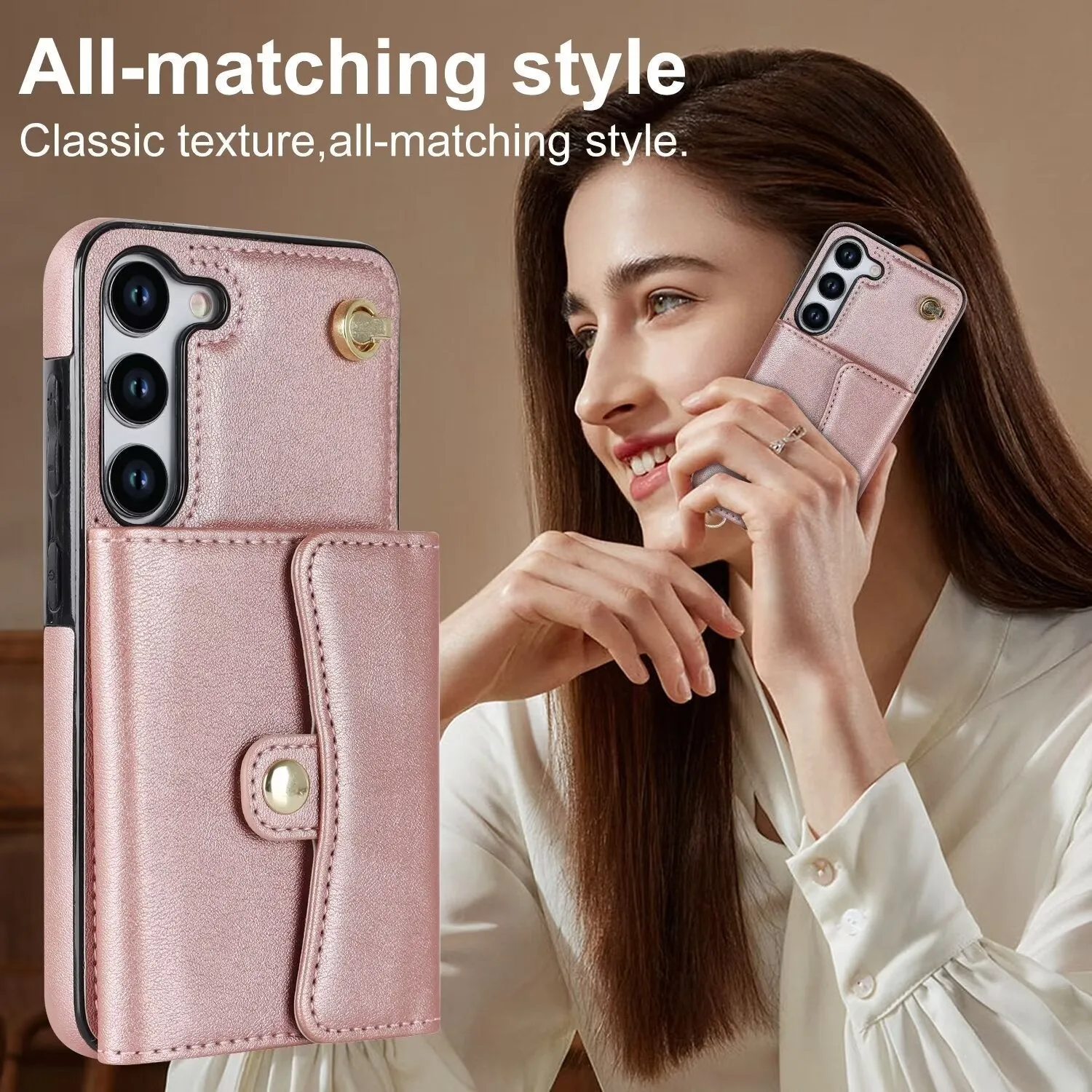 RFID Block Multi Functional Case For Samsung Galaxy S24 S23 S22 21 20 Ultra G7
