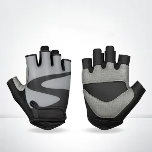 Road Bike Gloves Half Finger Shock Absorbing Breathable Outdoor Sports Cycling Gloves