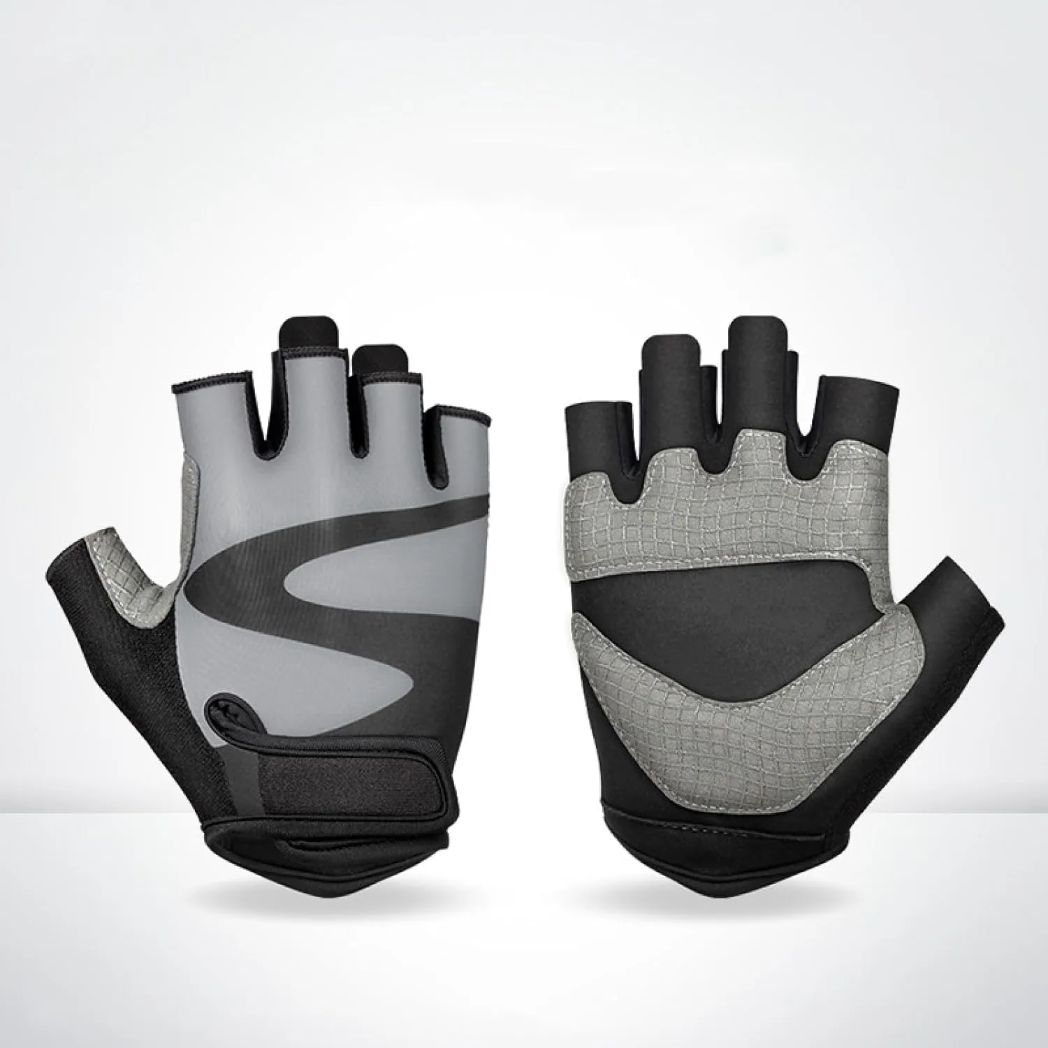 Road Bike Gloves Half Finger Shock Absorbing Breathable Outdoor Sports Cycling Gloves