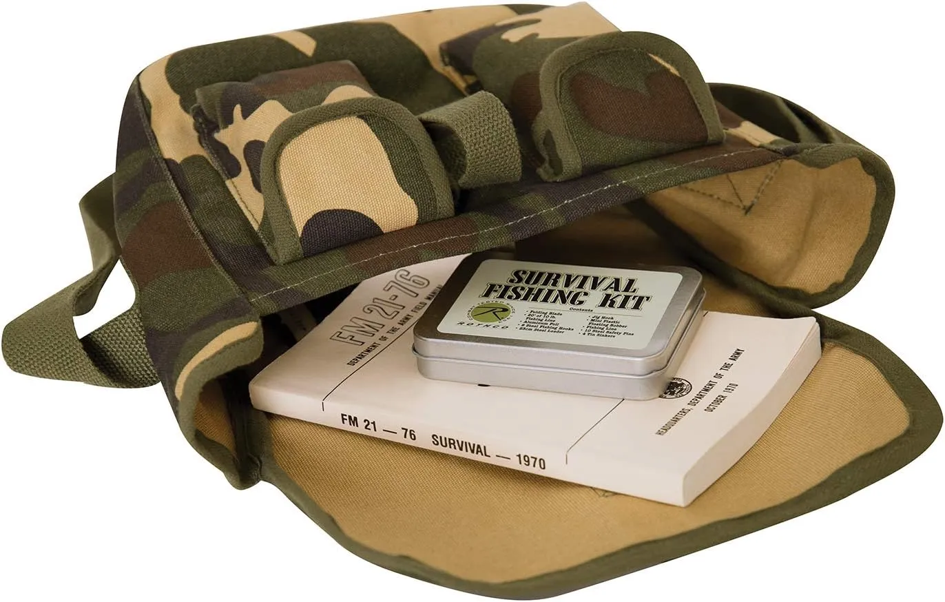 Rothco Canvas Ammo Crossbody Shoulder Bag