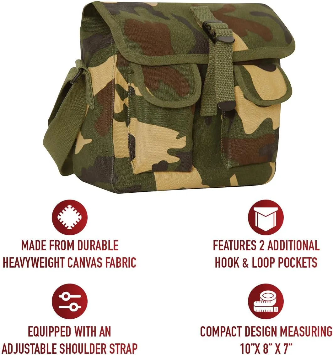 Rothco Canvas Ammo Crossbody Shoulder Bag