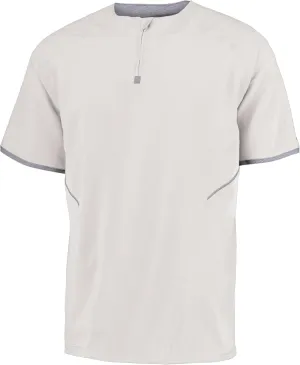 Russell Athletic Men's Short Sleeve Pullover Cage Jacket - Lightweight Sports Outerwear