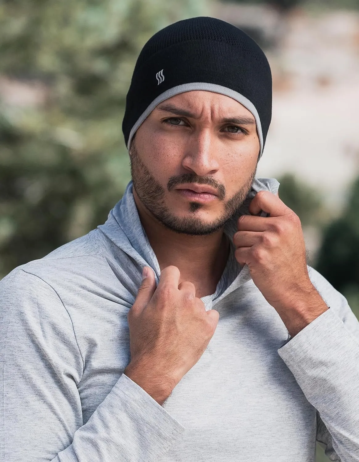 SAAKA Bamboo Beanie Hat & Skull Cap. Soft & Lightweight. Running, Snow Sports. for Men & Women