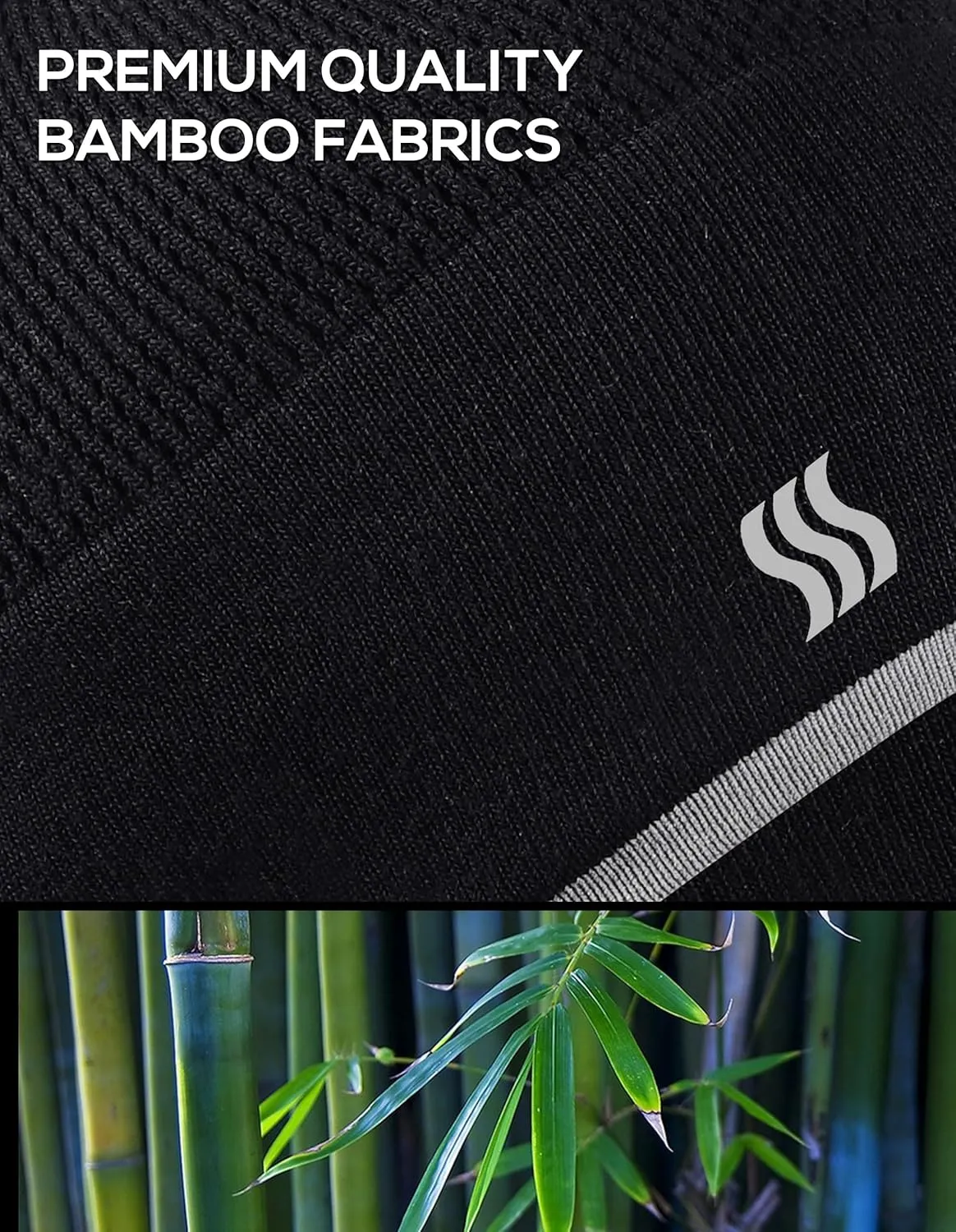 SAAKA Bamboo Beanie Hat & Skull Cap. Soft & Lightweight. Running, Snow Sports. for Men & Women