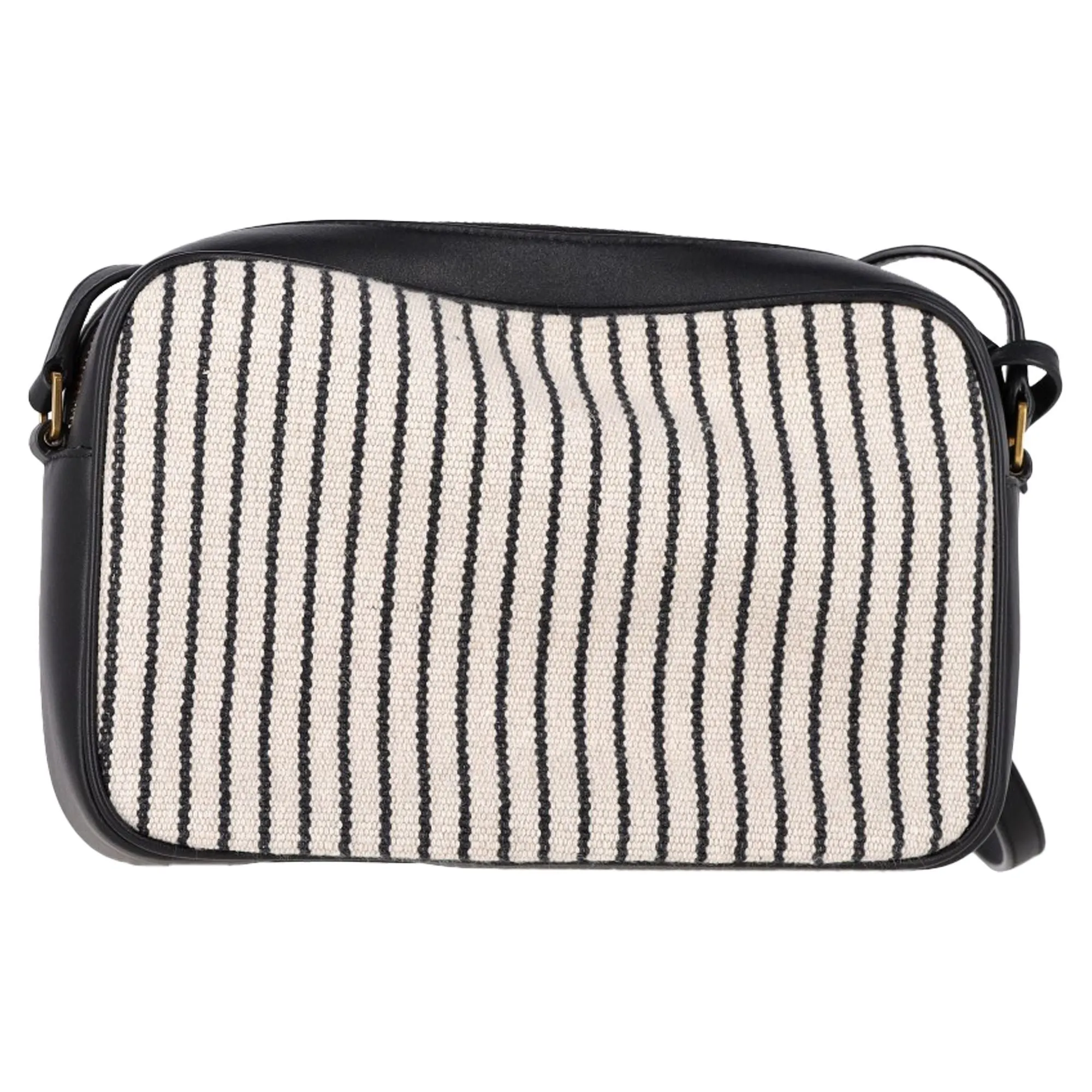 Saint Laurent medium ysl striped camera crossbody bag
