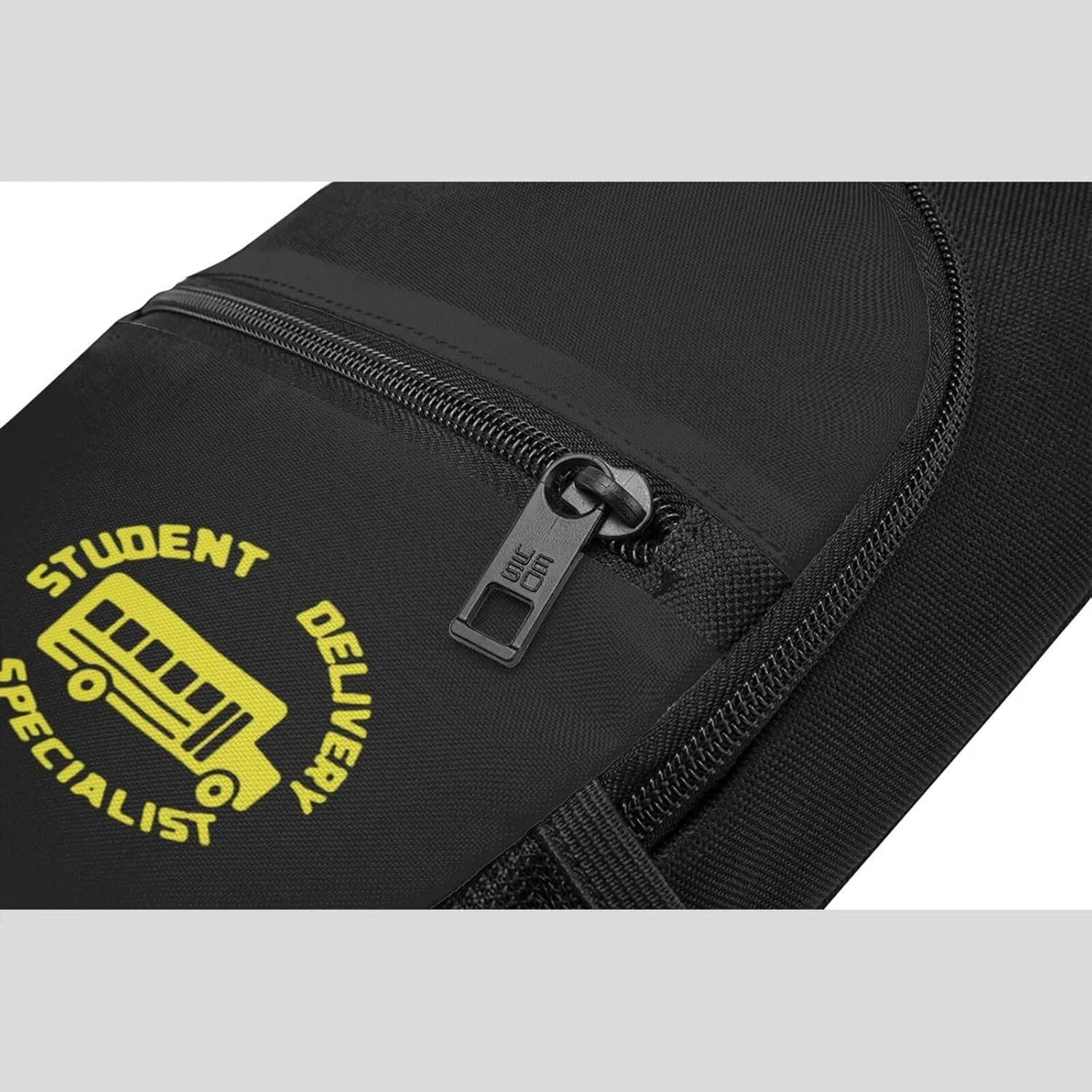 School Bus Driver Unisex Chest Bag Lightweight Crossbody Shoulder Bag Travel Pocket Black