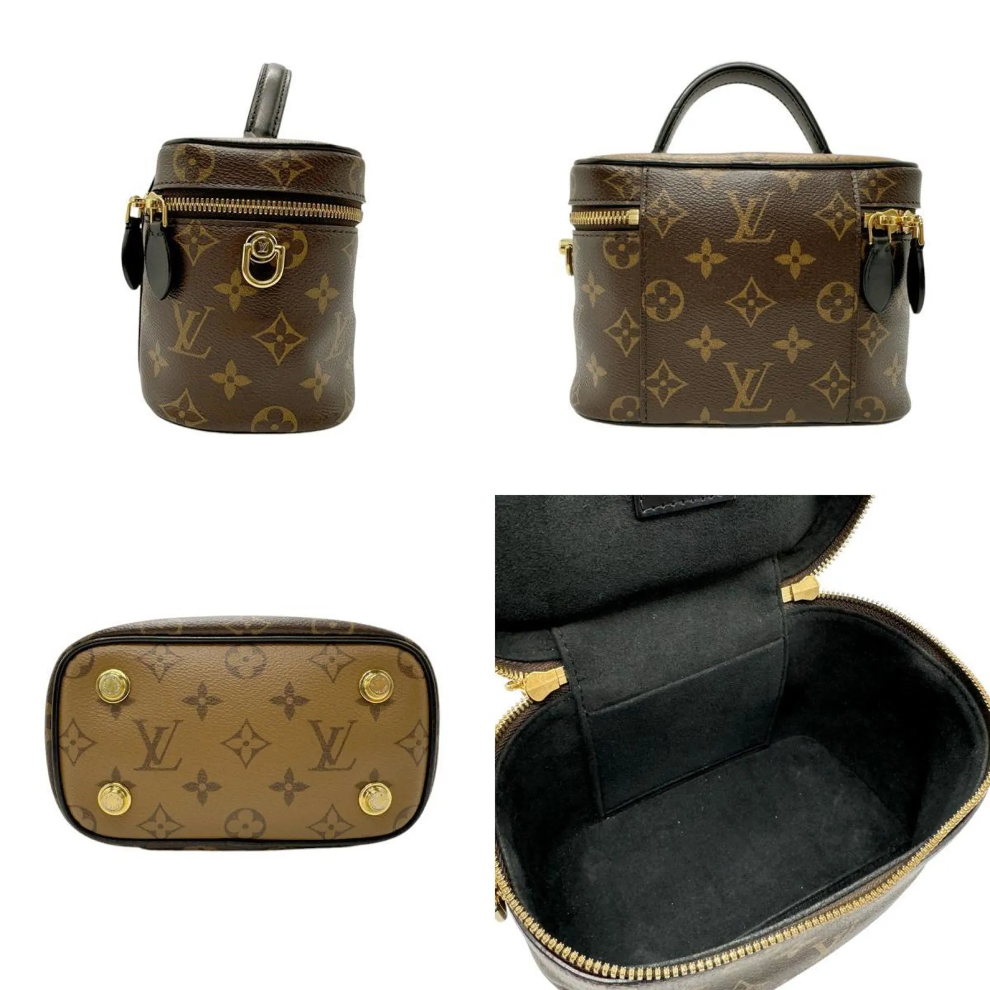 Shockproof Louis  Monogram Vuitton Reverse Handbag Shoulder Bag Surprise sale