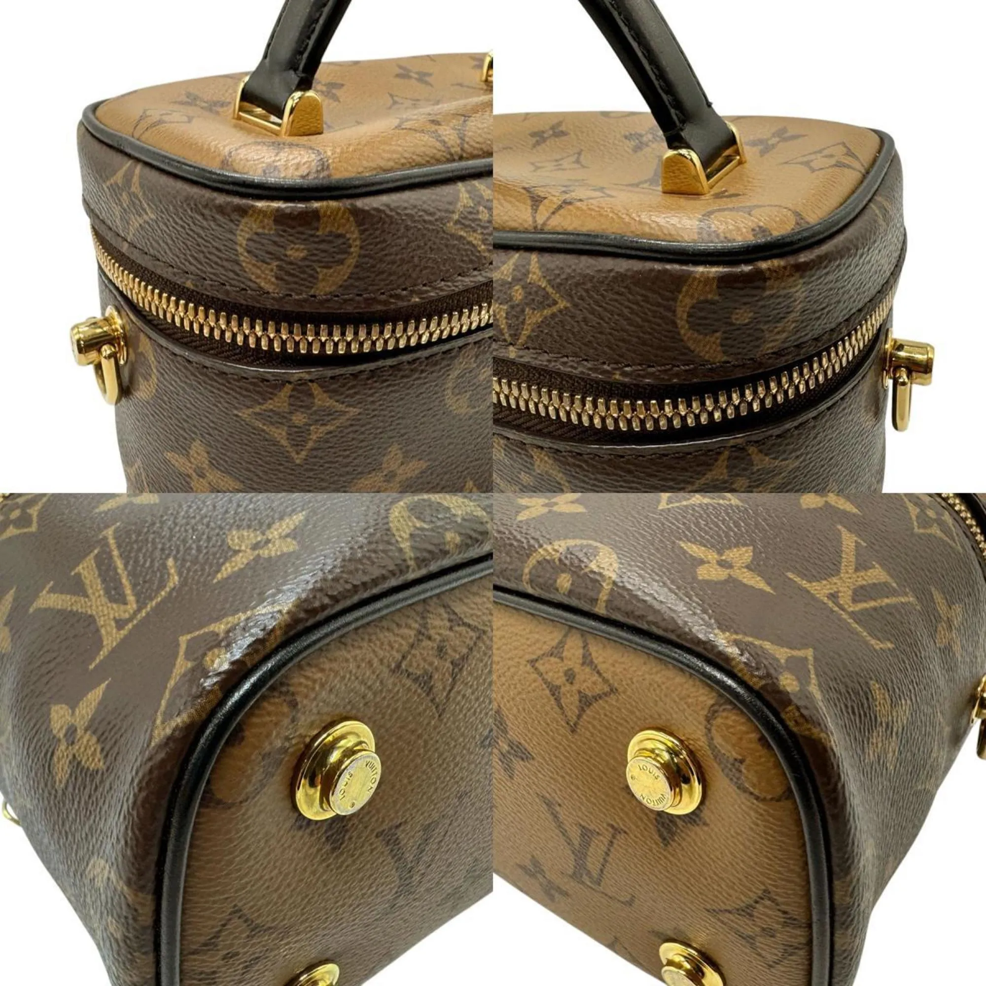 Shockproof Louis  Monogram Vuitton Reverse Handbag Shoulder Bag Surprise sale