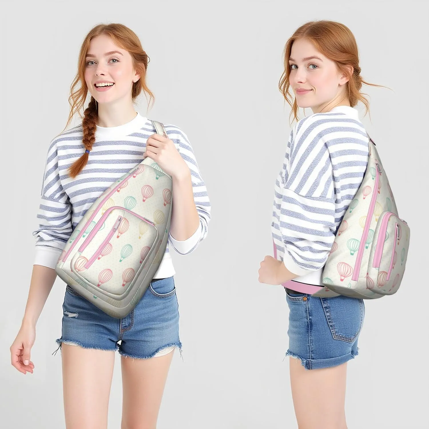 Shoulder Sling Crossbody Casual Chest Bag For Travel Sports Running,Backpack for Men & Women Lightweight Sports BagCrossbody Concealed Carry,Abstract Shoulder Bag Waterproof Chest Bag