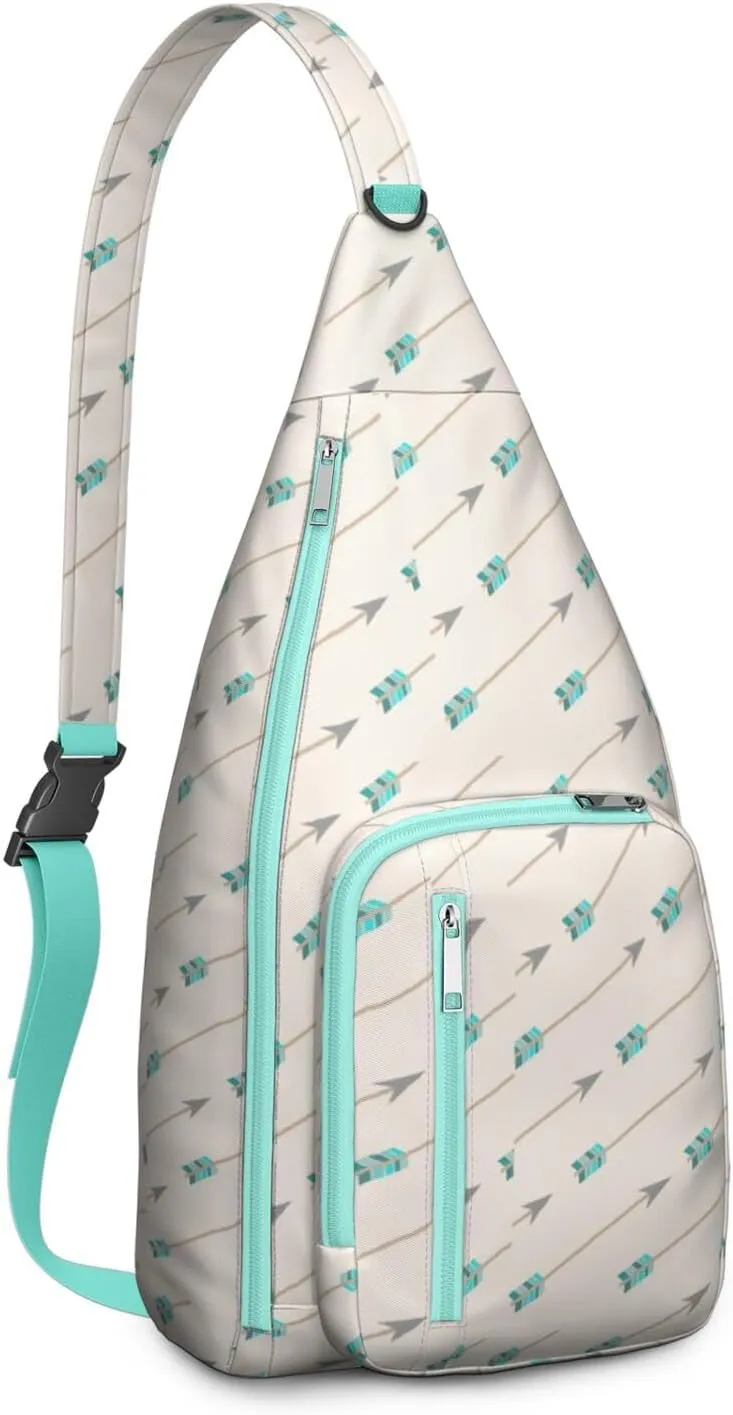Shoulder Sling Crossbody Casual Chest Bag For Travel Sports Running,Backpack for Men & Women Lightweight Sports BagCrossbody Concealed Carry,Abstract Shoulder Bag Waterproof Chest Bag