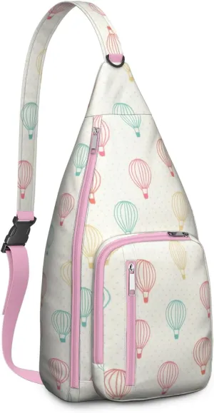 Shoulder Sling Crossbody Casual Chest Bag For Travel Sports Running,Backpack for Men & Women Lightweight Sports BagCrossbody Concealed Carry,Abstract Shoulder Bag Waterproof Chest Bag