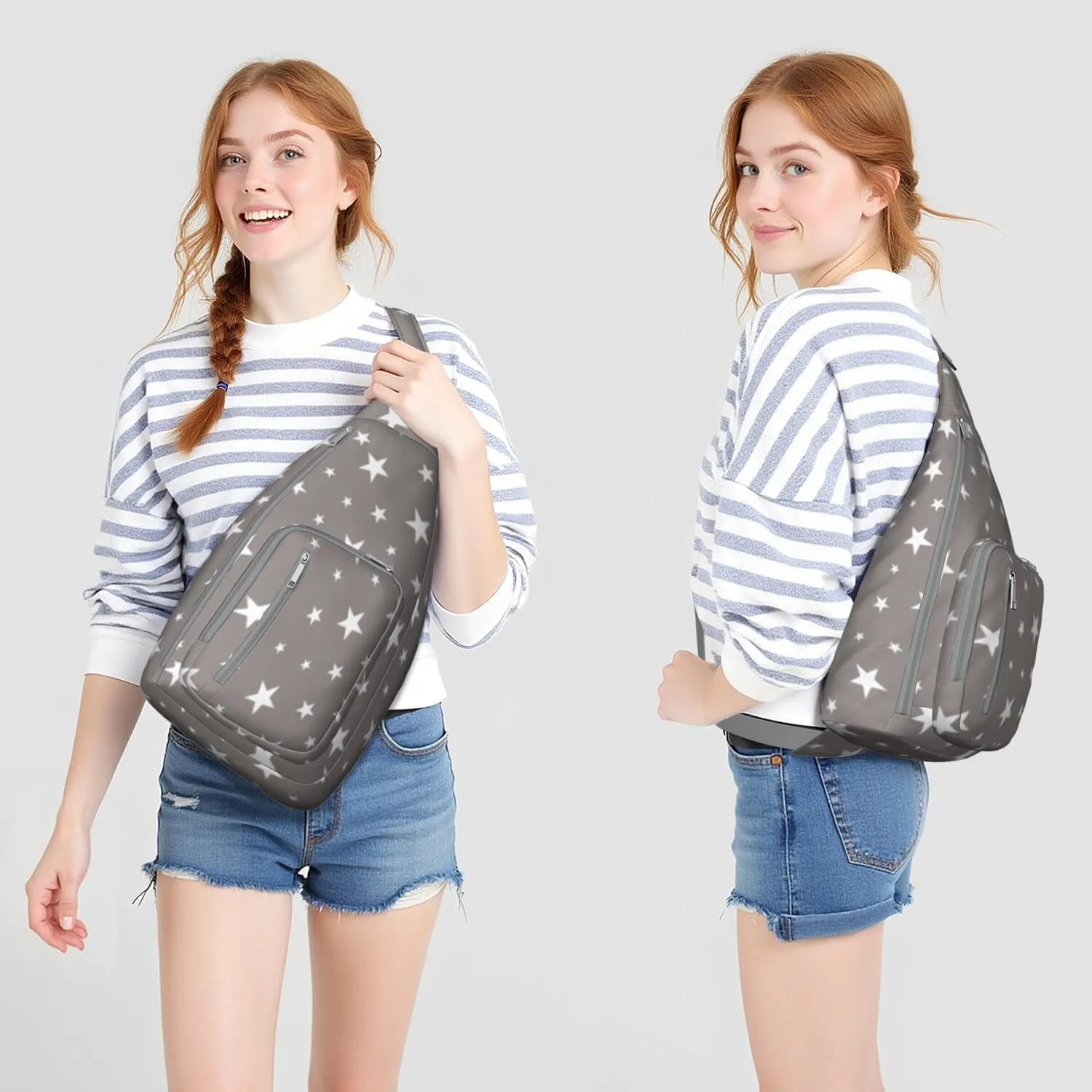 Shoulder Sling Crossbody Casual Chest Bag For Travel Sports Running,Backpack for Men & Women Lightweight Sports BagCrossbody Concealed Carry,Abstract Shoulder Bag Waterproof Chest Bag