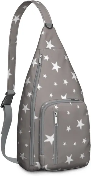 Shoulder Sling Crossbody Casual Chest Bag For Travel Sports Running,Backpack for Men & Women Lightweight Sports BagCrossbody Concealed Carry,Abstract Shoulder Bag Waterproof Chest Bag