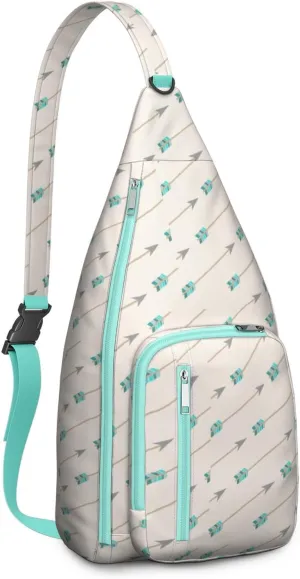 Shoulder Sling Crossbody Casual Chest Bag For Travel Sports Running,Backpack for Men & Women Lightweight Sports BagCrossbody Concealed Carry,Abstract Shoulder Bag Waterproof Chest Bag