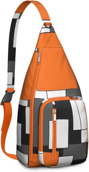 Shoulder Sling Crossbody Casual Chest Bag For Travel Sports Running,Backpack for Men & Women Lightweight Sports BagCrossbody Concealed Carry,Color Shoulder Bag Waterproof Chest Bag