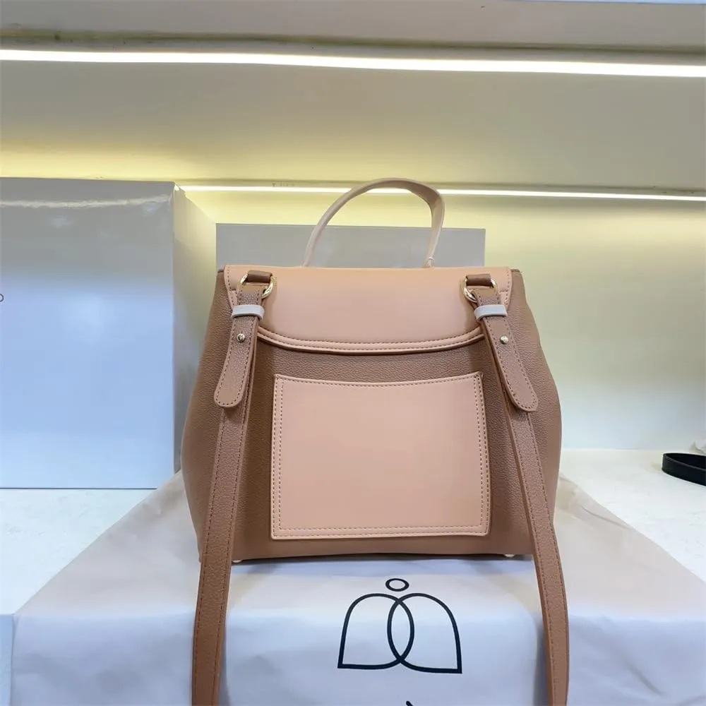 Single-shoulder crossbody handbag, piggy bag, handbag with litchi grain pattern and smiling face design