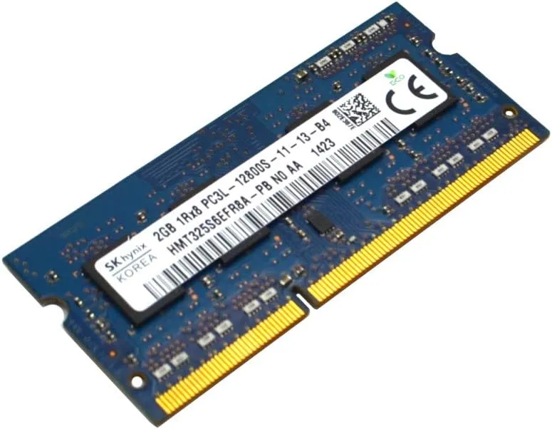 SK Hynix 2GB DDR3 PC3L-12800S Laptop Ram