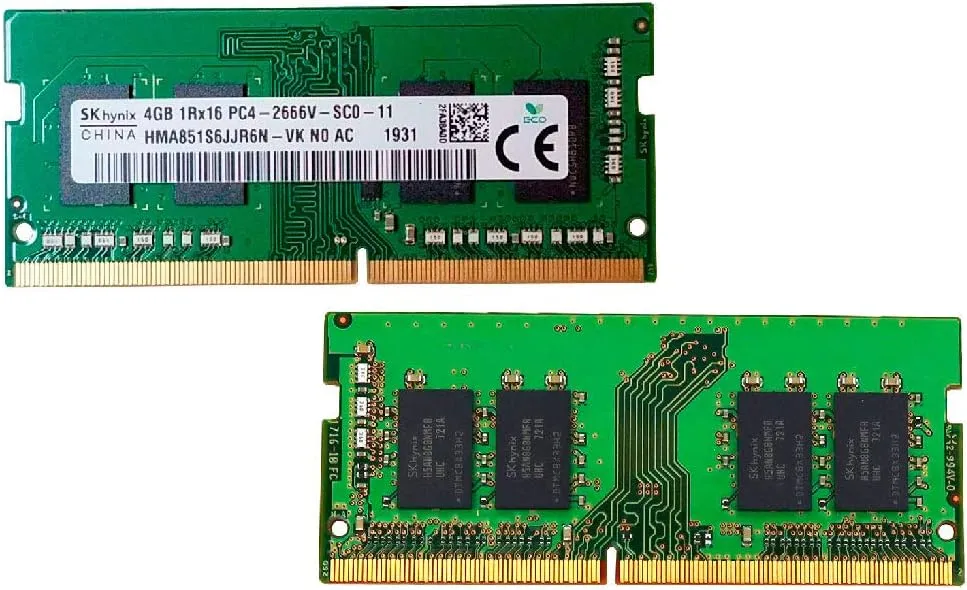 SK Hynix 8GB 2X4GB DDR4 PC4-21300 2666MHz 260-PIN Memory KIT HMA851S6JJR6N-VK