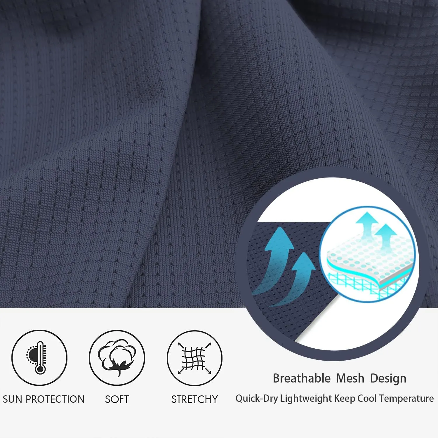 Sleeveless Cycling Jersey Men, Biking Base Layer Breathable and Lightweight with Back Pocket Sports Vest