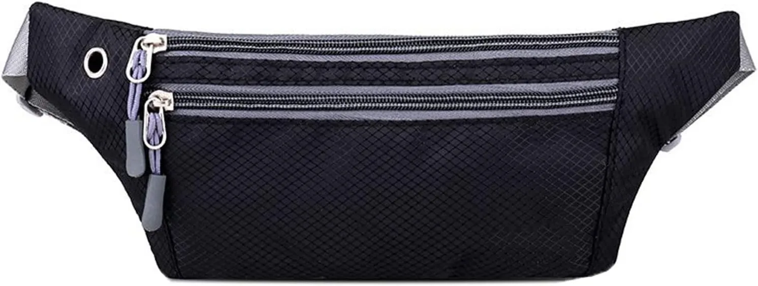 Sling bag for women Men Sport Waist Pack Pack Crossbody Wallet Belt Travel Phone Fashion Pouch Money Fanny Bum Bag