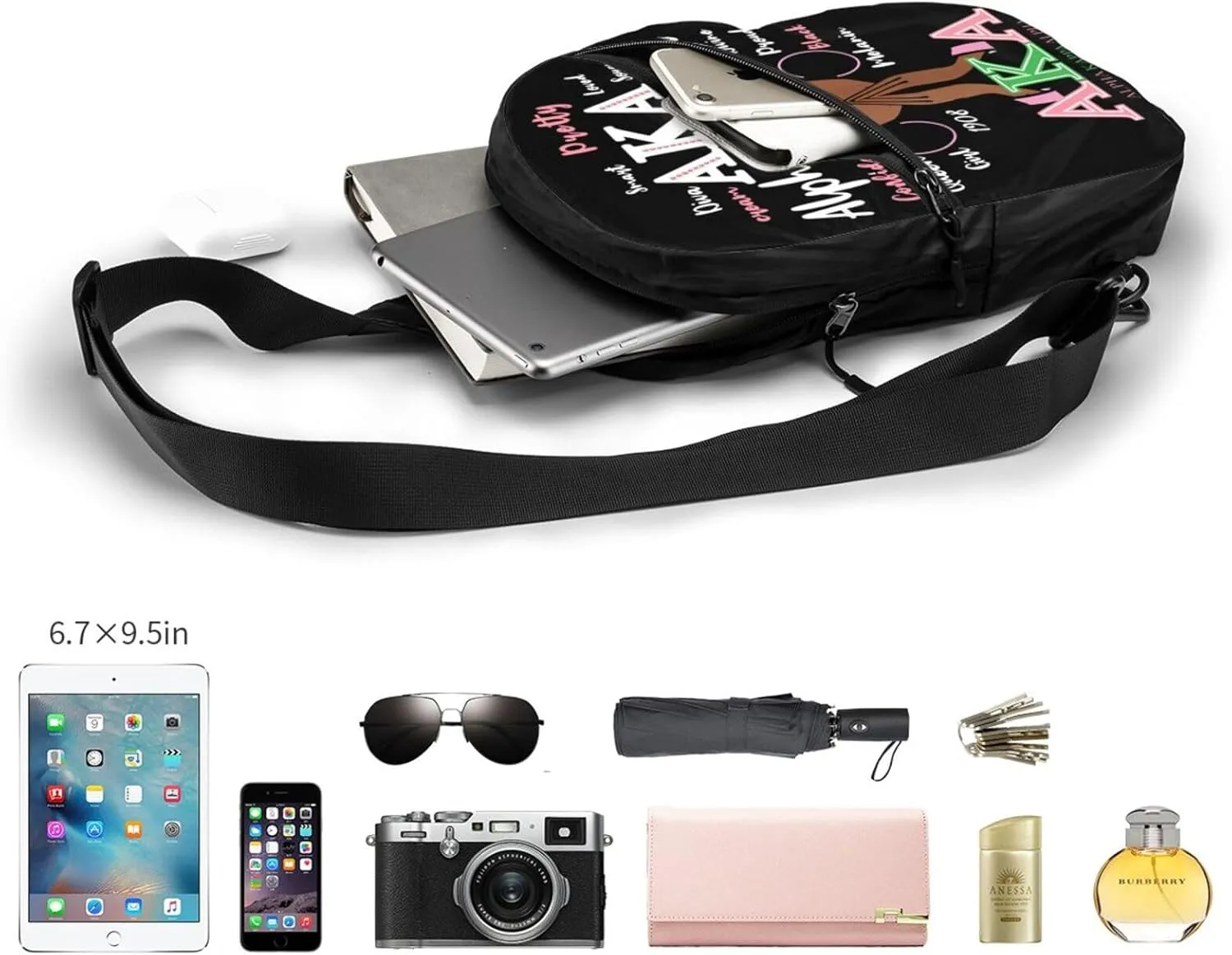 Sling Bags Paraphernalia Sorority Gifts Shoulder Backpack Small Cross Body Chest Sling Backpack