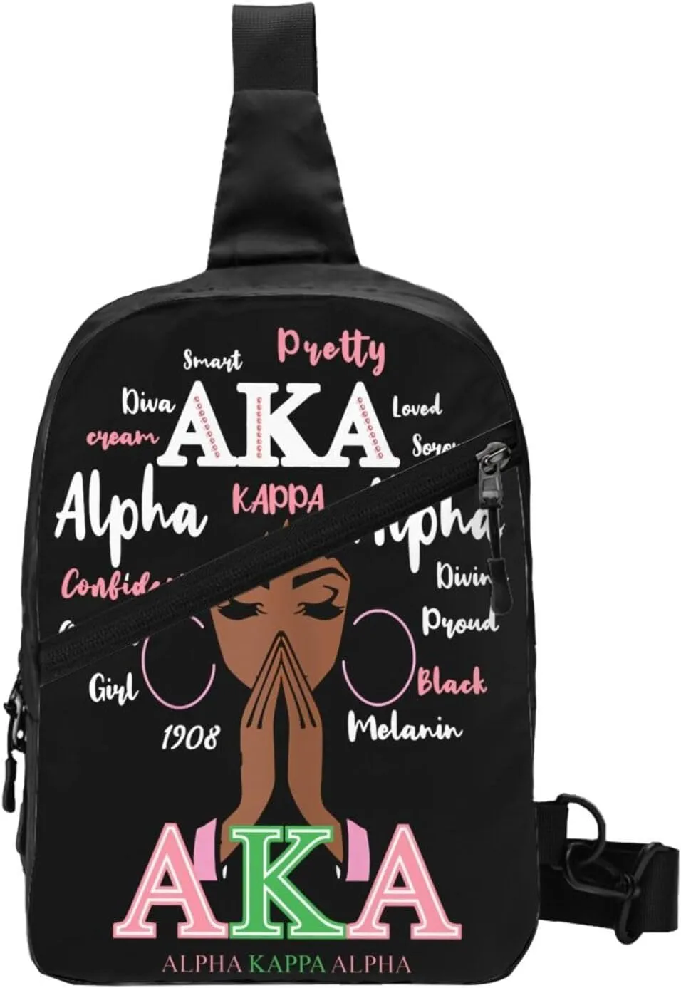 Sling Bags Paraphernalia Sorority Gifts Shoulder Backpack Small Cross Body Chest Sling Backpack