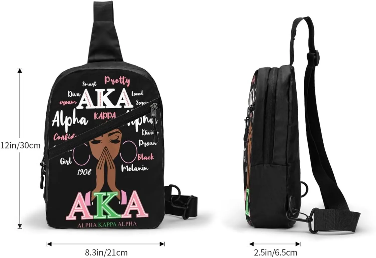 Sling Bags Paraphernalia Sorority Gifts Shoulder Backpack Small Cross Body Chest Sling Backpack