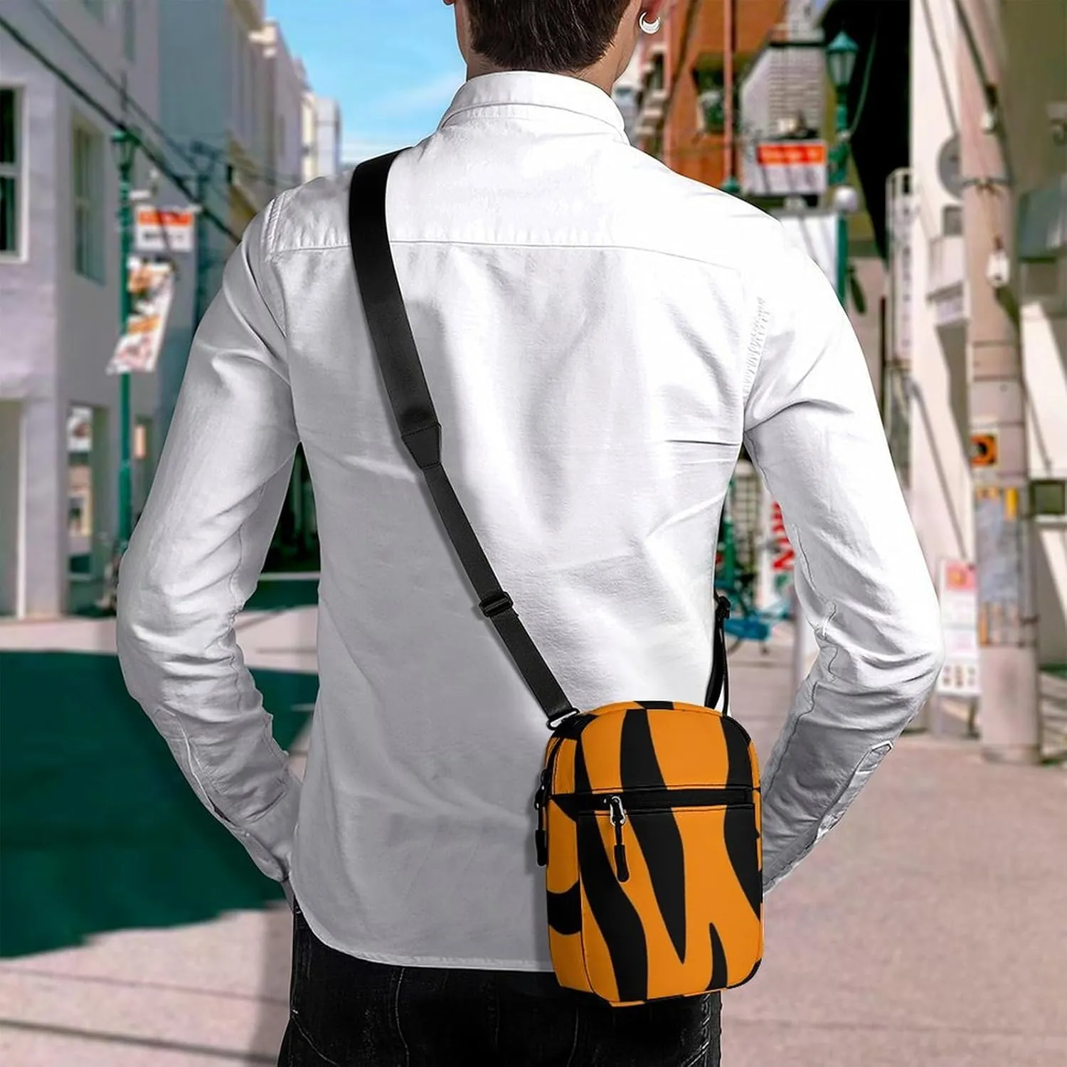 Small Crossbody Bag for Women, Casual Mini Shoulder Pouch Portable Travel Purse Cell Phone Bag