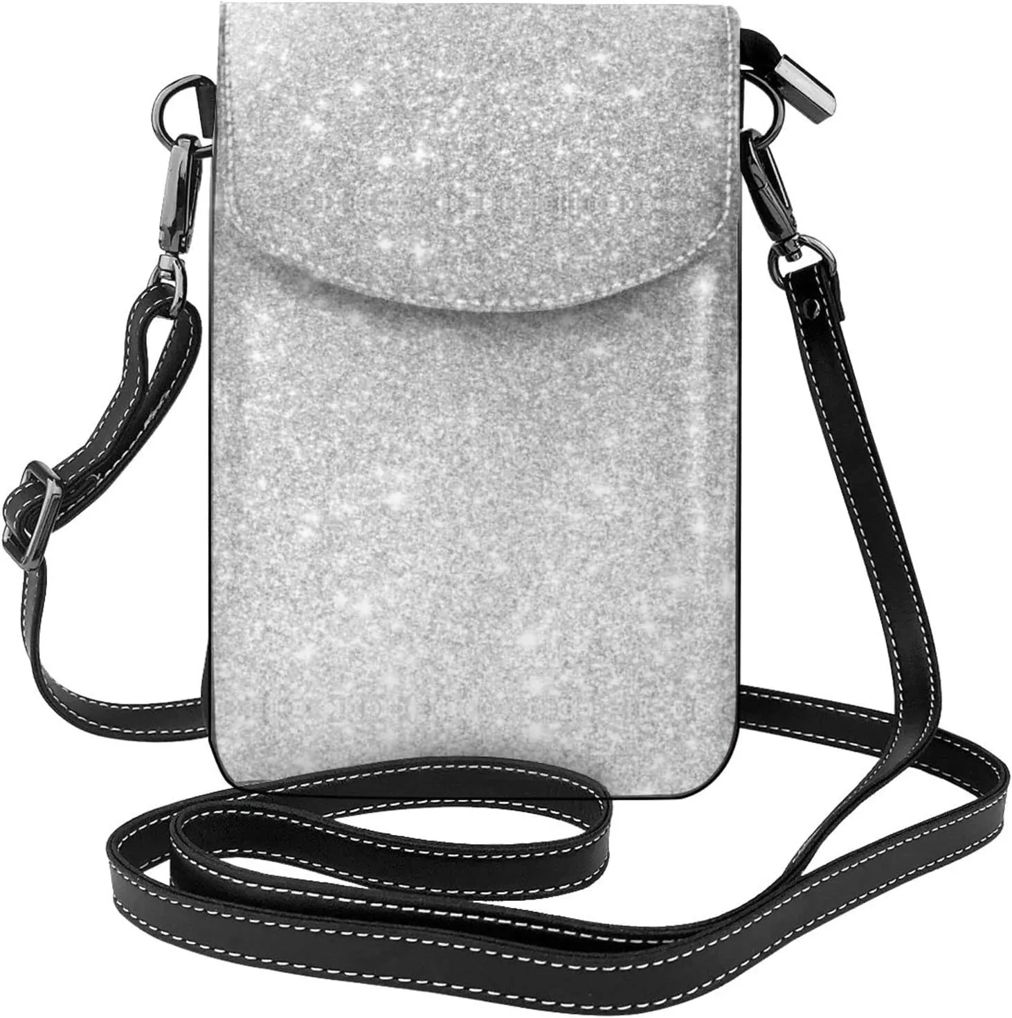 Small Crossbody Bag For Women,Leather Phone Purse Women'S Shoulder Handbags Wallet Purse -Spider On The Web