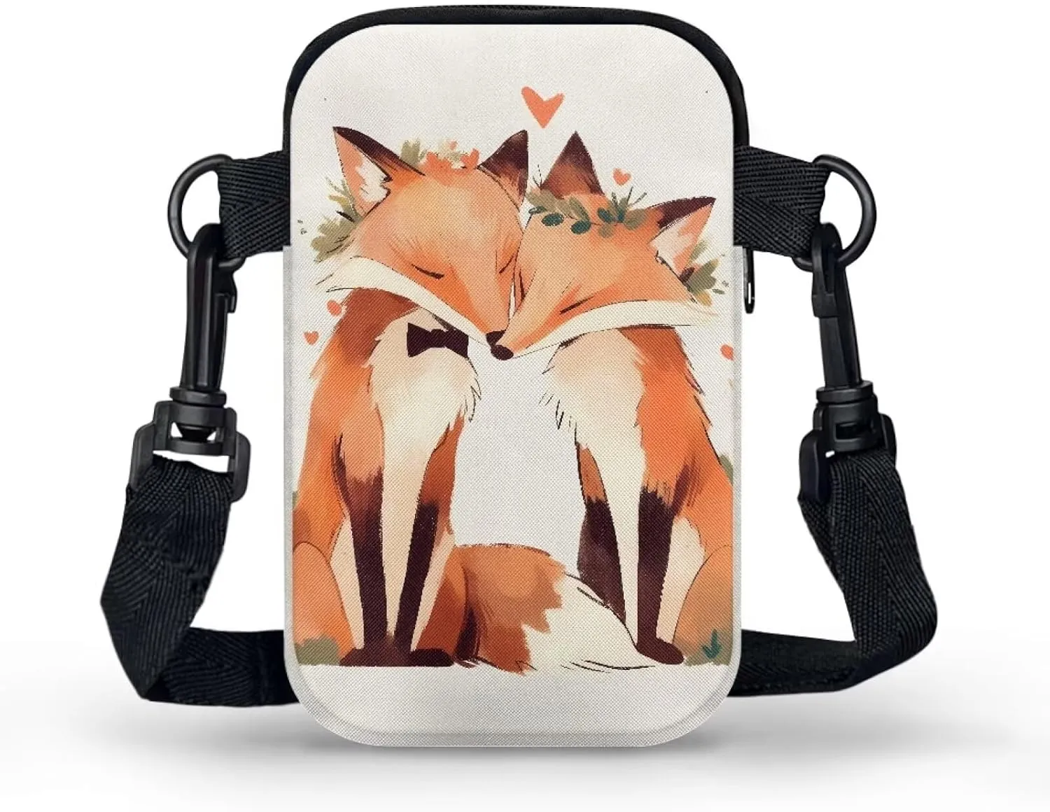 Small Crossbody Bags Purses for Women, Cartoon Animals Travel Cell Phone Pouch Bag Zipper Mini Shoulder Bag