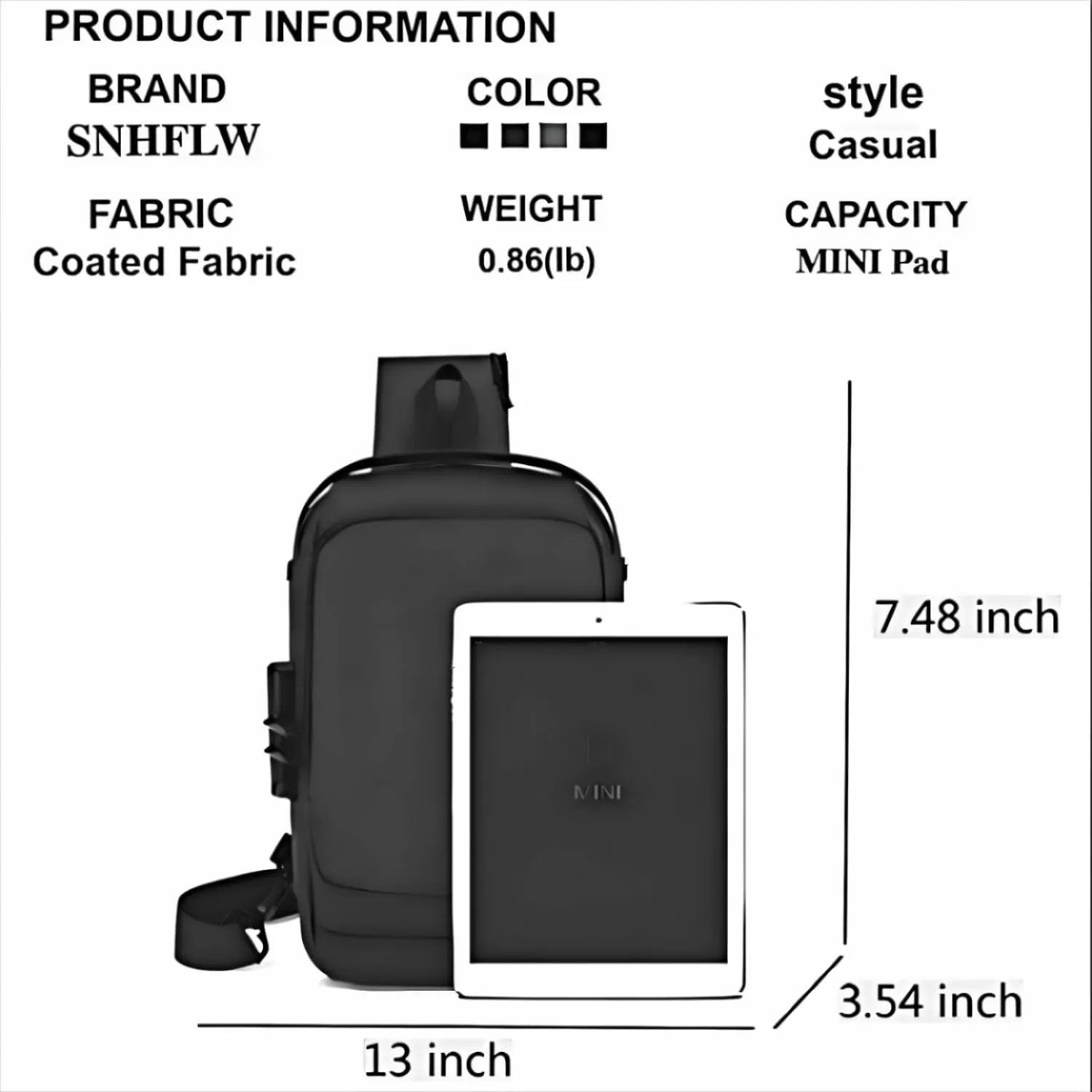Small Sling Bag for Women Men，Sling Bag Bakpack Casual Chest Bag Daypack Crossbody for Travel Sport Running Hiking (Gray gold)