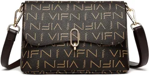 Small Square Bag, Fashion Shoulder Bag, Retro Atmosphere Shoulder Crossbody Bag For Work, Leisure And Travel. CA/Brown