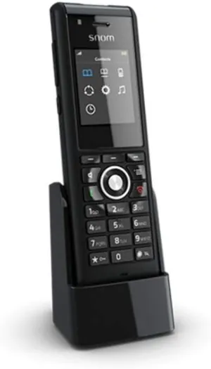 Snom SNO-M85 Ruggedized Dect Handset for Use with M700 Base Voip Phone and Device