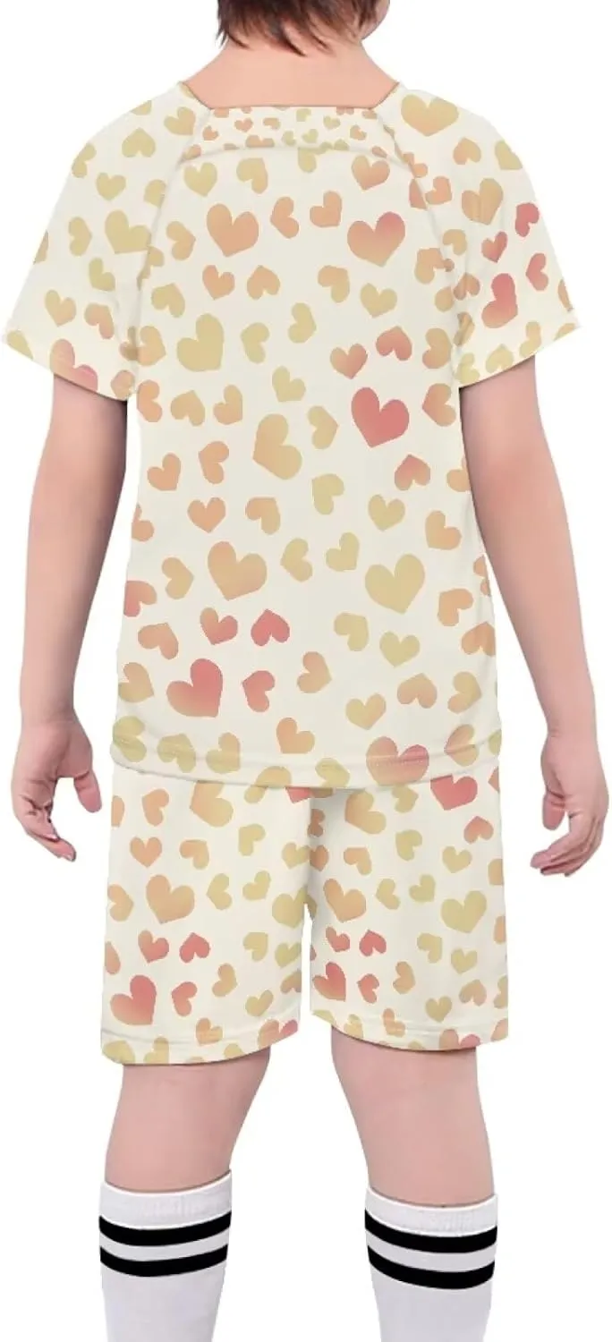 Soccer Jersey Easy to Movement Soccer Jersey 3XS-XL for Kids Keep Boys Fresh All Day Long